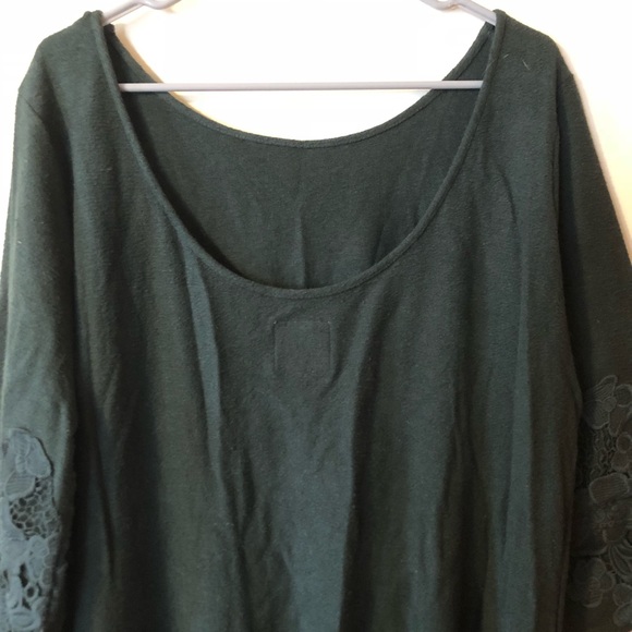 Anthropologie Forest Green Dress NWOT - Picture 4 of 4